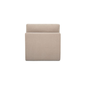 Moe's Cates Slipper Chair in Beige