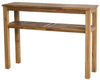 Tiburon Console with Shelf In Amber