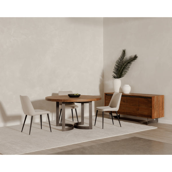 Moe's Bent Round Dining Table 54" Acacia