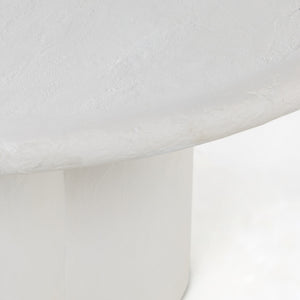 Grano Dining Table In Plaster Molded Concrete