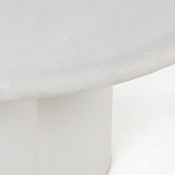 Grano Dining Table In Plaster Molded Concrete