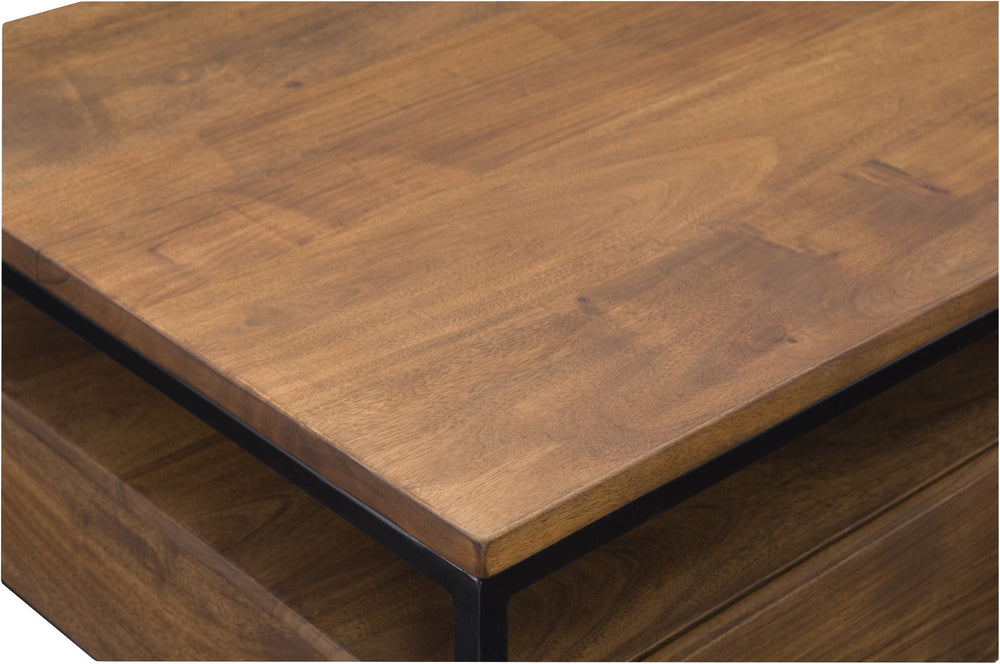 Moe's Vancouver Coffee Table with Storage Drawers