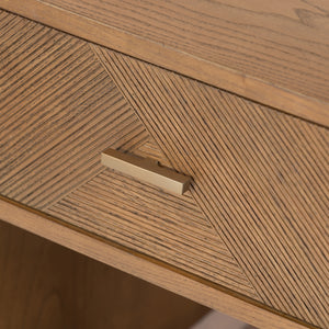 Caspian Nightstand In Natural Ash Veneer