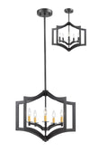 Zander 5 Light Pendant in Bronze Finish