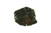 Gem Wall Slice in Brass Setting, Glacier Charcoal