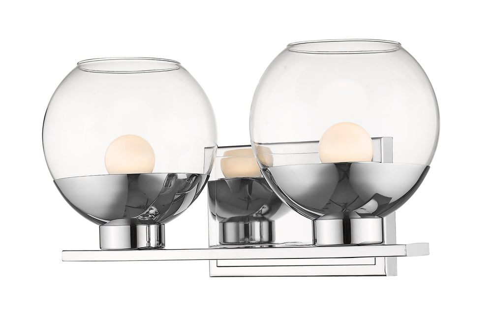 Osono 2 Light Vanity in Chrome  Finish