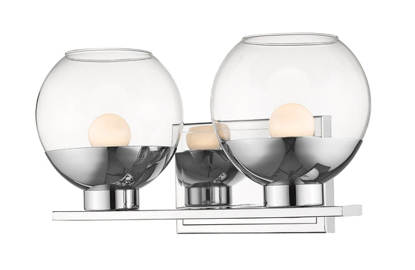 Osono 2 Light Vanity in Chrome  Finish