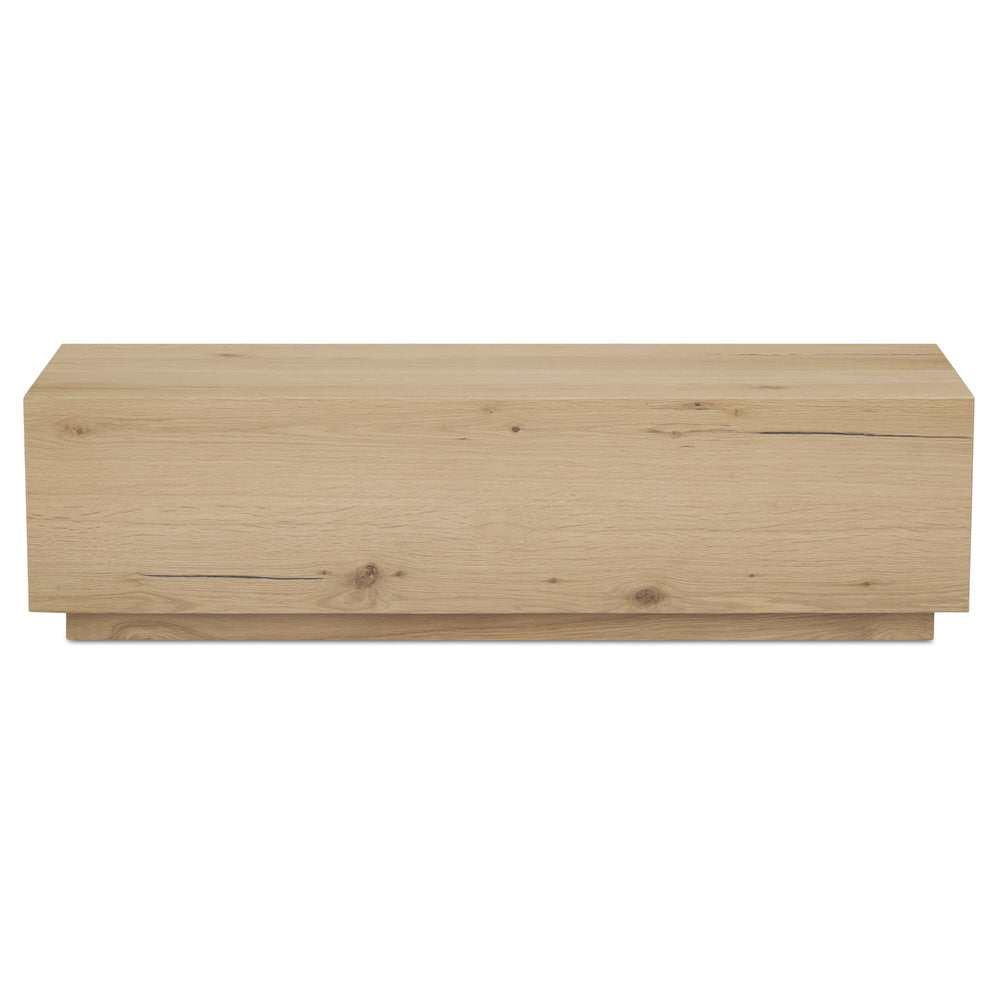 Sawyer Coffee Table in Rustic Oak Finish