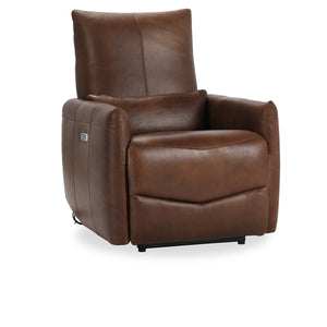 Thaya Leather Power Recliner with Adjustable Headrest