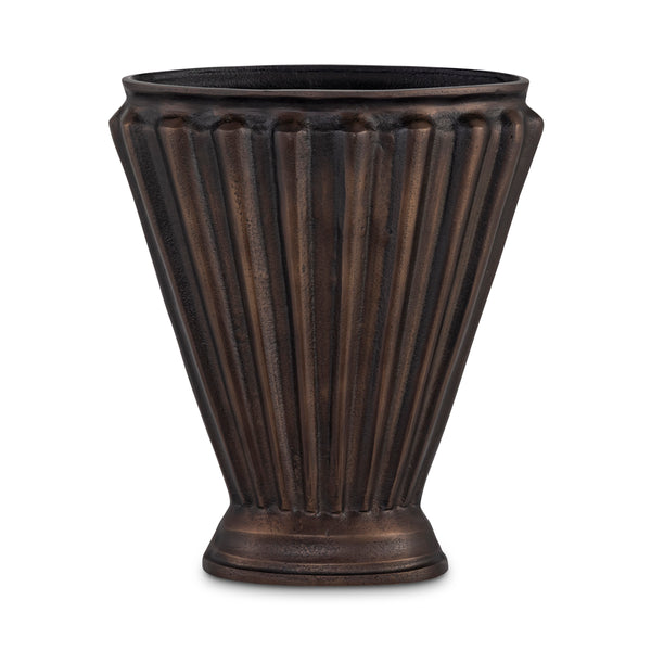 Moe's Jade Collection Aged Brass Aluminum Vase