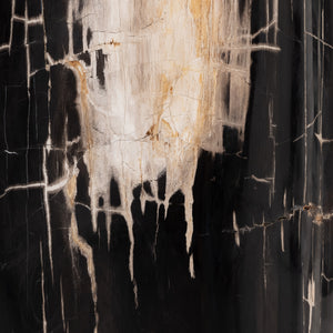 Kos End Table In Dark Petrified Wood