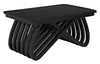 Infinity Sungkai/Mindi Coffee Table in Charcoal Black