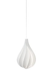 Alva Mini Plug-In Pendant with White Cord