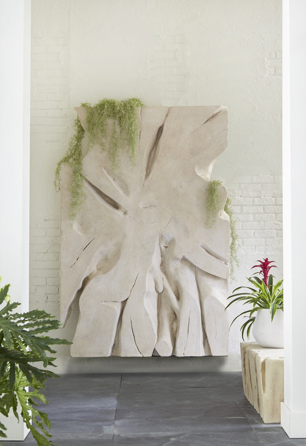 Freeform Root Bench, Roman Stone