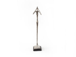 See No Evil Sculpture, Silver Leaf, Small