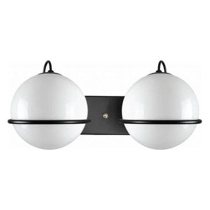 Marguerite Double Wall Sconce - Black