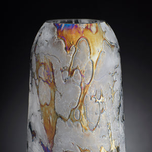 Moonscape Vase in Iridescent
