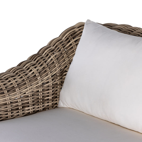 Messina Outdoor Sofa-106" - Venao Ivory