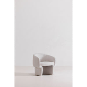Franco Curved Chair in Oyster by Moe's