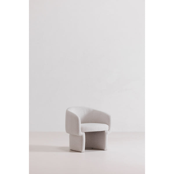 Franco Curved Chair in Oyster by Moe's