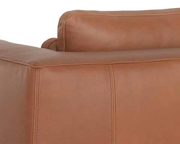 BURR ARMCHAIR - BEHIKE SADDLE LEATHER