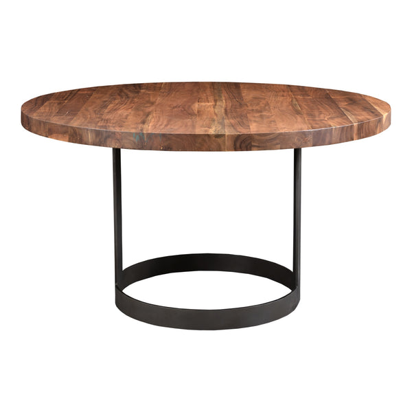 Moe's Bent Round Dining Table 54" Acacia
