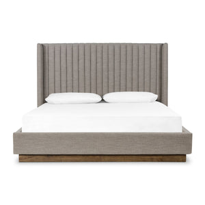 Montgomery King Bed - Savile Flannel