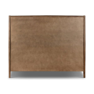 Glenview Bed In Weathered Oak In Queen