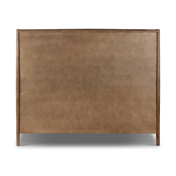 Glenview Bed In Weathered Oak In Queen
