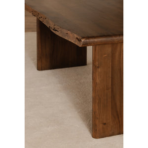 Moe's Lila Small Dining Table in Brown