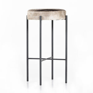Nocona Stool In Speckled Hide In Bar