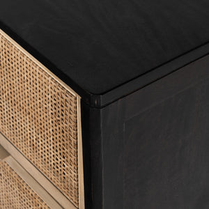 Sydney 6 Drawer Dresser - Natural Cane