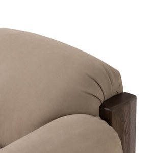 Samena Chair in Nubuck Sand