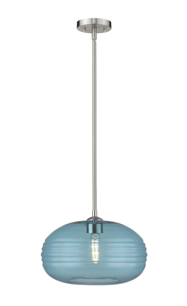 Harmony 1 Light Pendant in Brushed Nickel Finish