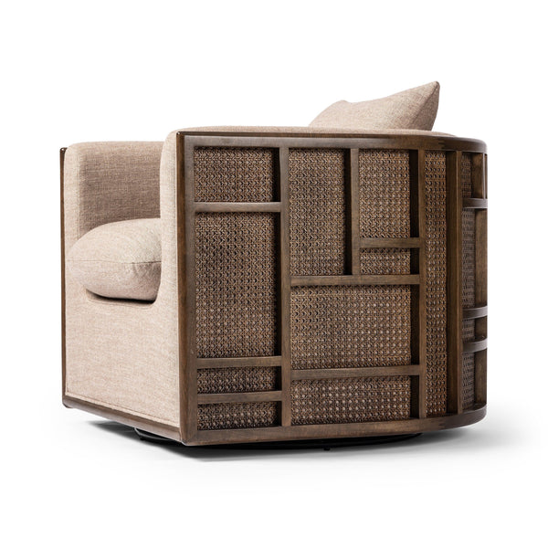 June Swivel Chair - Alcala Fawn
