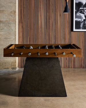 Foosball Table In Natural Brown Guanacaste