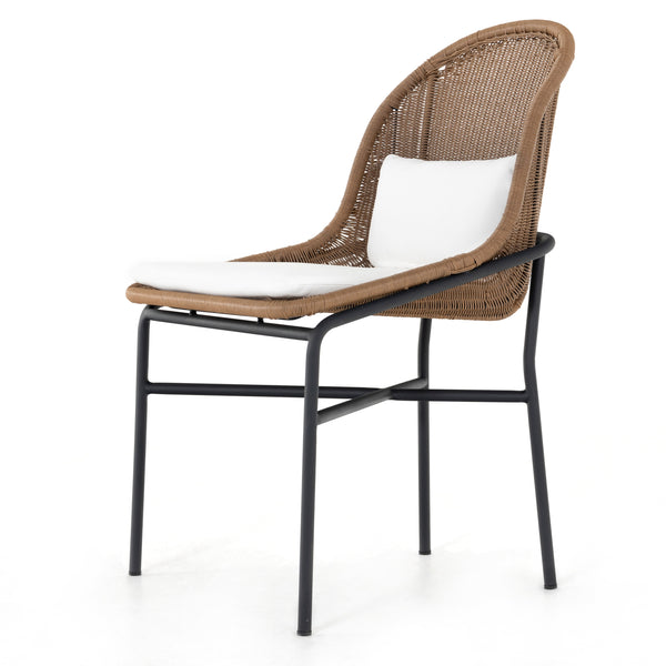 Jericho Outdoor Dining Chair In Fawn