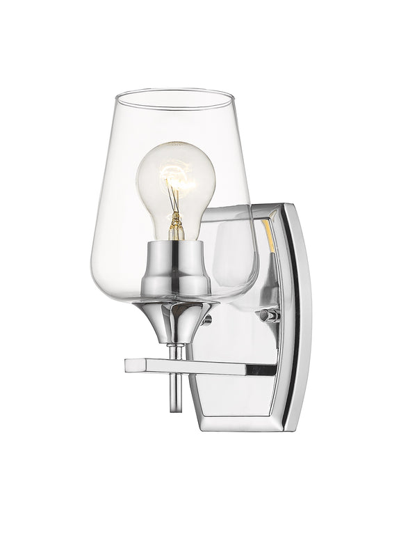 Joliet 1 Light Wall Sconce in Chrome Finish
