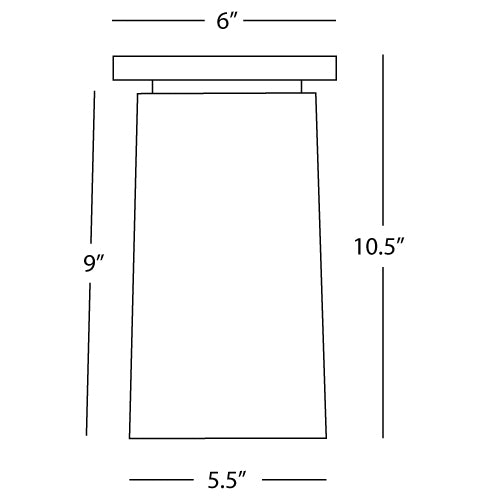 Rico Espinet Nina Flushmount