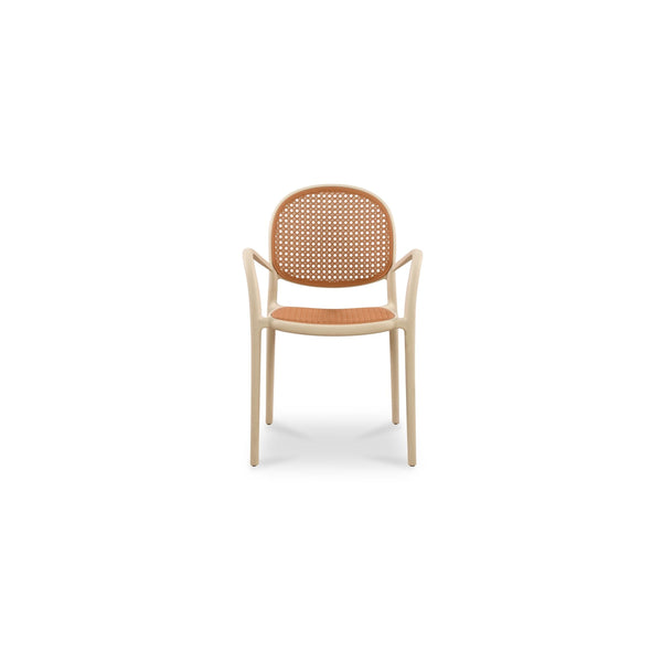 Soren Outdoor Dining Chair Set of 2 - White