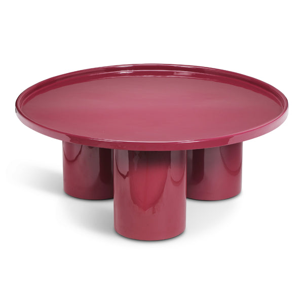 Sofia Coffee Table - Plum