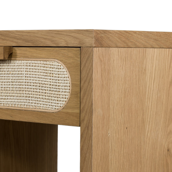 Allegra Nightstand-Natural Cane