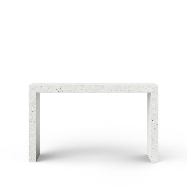 Ivory Terrazzo Console