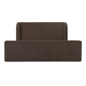 Sophia King Storage Bed in Brown with Drawers