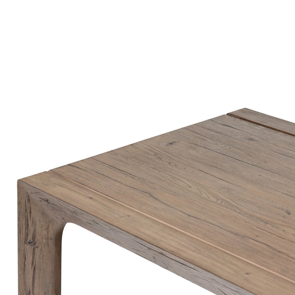 Henry Dining Table In Rustic Grey