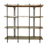 Wooden & Iron Shelf Unit Kd