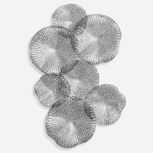 Ripley Metal Wall Art In Pewter