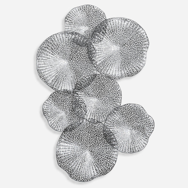 Ripley Metal Wall Art In Pewter