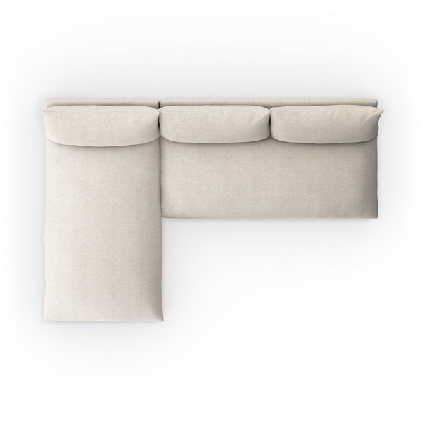 Grant Outdoor 2 Pc Sectional In Faye Sand