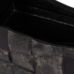 Shell 'Twisted' Wall Sculpture Planter 48''H